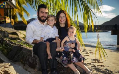 Caraïbes : Le Rav Avromy Super et son épouse Sternie, ouvrent un Beth Habad dans l’île Sainte-Lucie