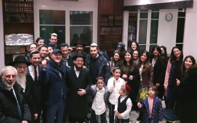 Beth Habad de Nice : 80 jeunes juifs de Nice et de Marseille se sont rassemblés pour un Chabbat plein