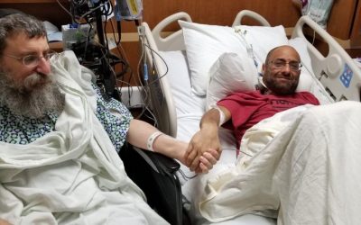 Etats-Unis : Le Chal’ah du Rabbi dans le New Jersey qui, il y a dix ans, a fait don d’un rein vient de faire don d’une partie de son foie