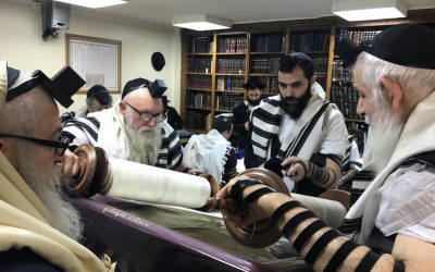 Paris : Le Minyan de Cha&rsquo;harit au local de la rue Lamartine