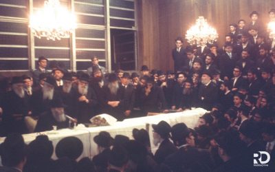 Photo inédite du Rabbi : Pourim 5729-1969