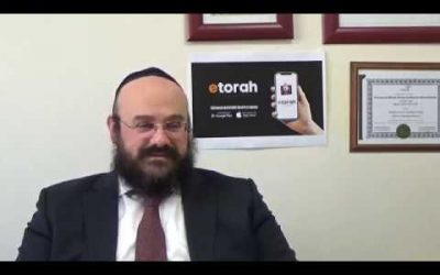 Tanya ch. 17 #2: Comment gérer un état de dépendance et un manque de maîtrise de soi? Par Rav Yossi Amar