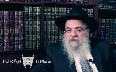 5 minutes sur la Paracha de Chemini : « Être soumis à D.ieu » par le Rav André Touboul