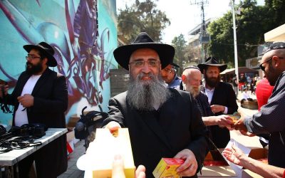 Mivtsaim de Pourim non-stop avec le Beth Habad francophone de Netanya dirigé par le Rav Yaacov Mazouz