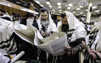 Pourim 5779 à Crown Heights : Cha&rsquo;harit et lectures de la Meguila au 770