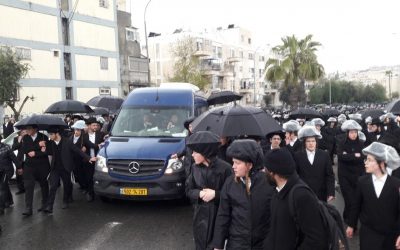 VIDEO. Levaya du Rav Moshe Yehouda Leib Landa a »h au Har Hazeitim