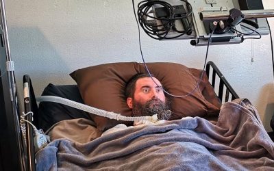 Dans un message vidéo, le Rav Yitzi Hurwitz, malade de la SLA, remercie tous les participants au Mivtsa Tefilines