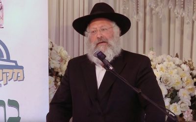 Le Rav Its&rsquo;hak Aizik Landa, fils du Rav Moshe Yehouda Leib Landa a »h, pourrait être le prochain Rav de la ville de Bnei Brak