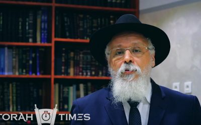 Torah Times : 5 minutes sur la Paracha  A’harei par le Rav Binyamin Mergui