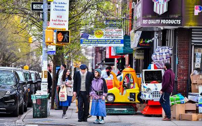 EN IMAGES. Veille de Pessa&rsquo;h sur Kingston Avenue