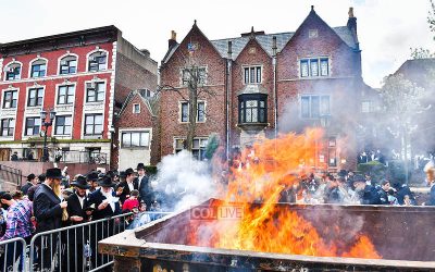 EN IMAGES. Crown Heights brûle son &lsquo;Hamets