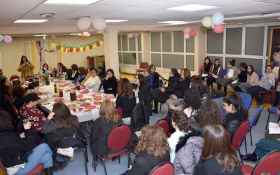 Farbrenguen pour femmes à l’occasion du Youd Aleph Nissan au Beth Habad Chneor