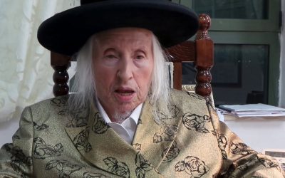 Barouh Dayan Haemet : Le Rav Menahem Mendel Taub zatsal, l&rsquo;Admour de Kalib  a quitté ce monde le 23 Nissan 5779