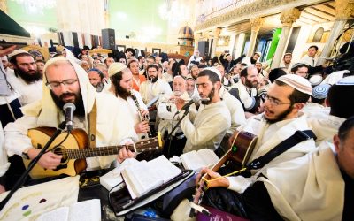 EN IMAGES : Hol Hamoed Pessa&rsquo;h au Tombeau des Patriarches à Hevron