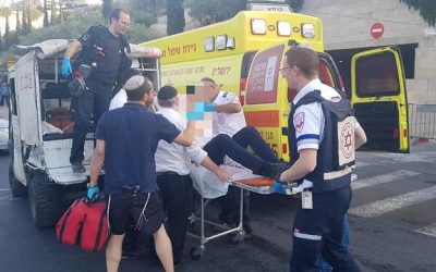 Attentat au couteau à Jérusalem :  deux blessés près de la porte de Damas