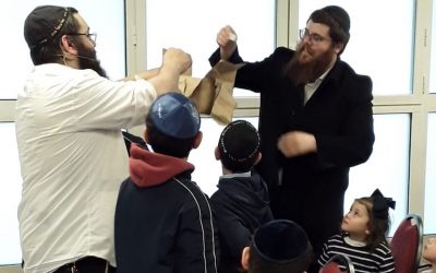Aubervilliers : Célébration de « Pessa&rsquo;h Chéni » à Chnéor avec les enfants de Tsivot Hashem