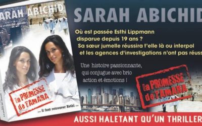 « La promesse de Tamara », le dernier roman de Sarah Abichid  distribué par Biblieurope