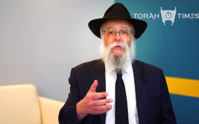 Torah Times : « La terre d&rsquo;Israel, une terre si particulière » par le Rav Haim Nisenbaum