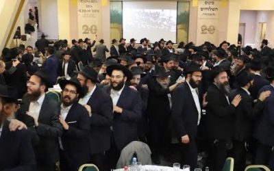 VIDEO. Les danses au banquet du Kinous Hachlou&rsquo;him d&rsquo;Ile de France 5779