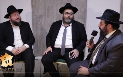 Tsarfat.com : Le Rav Mendel Nisenbaum interviewe le Rav Michaël Abichid et le Rav Menahem Laloum
