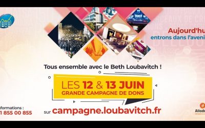 Grande campagne allodons.fr du Beth loubavitch du 12 & 13 juin 2019
