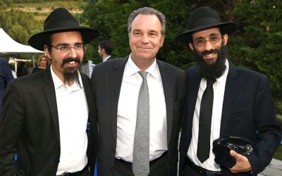 Photo du jour : Renaud Muselier, Président de la Région Sud, avec le Rav Eliahou Altabé et le Rav Mendel Assouline