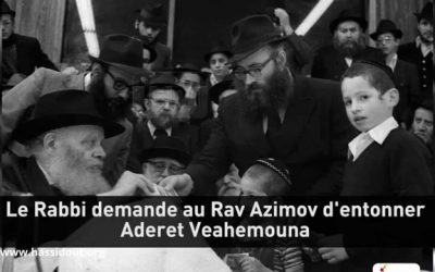 A l’occasion du Guimel Tamouz 5779 : Le Rabbi et les français