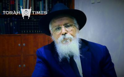 Torah Times : 5 minutes sur la Paracha de Chela&rsquo;h par le Rav Binyamin Mergui