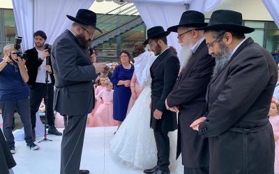 Mazal Tov ! Mariage de Chmouel Chekly et Sarah Braha Lankar mardi 15 Sivan 5779