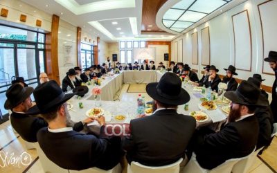 Jérusalem : 40 Rabbanim Habad de tout Israël se sont réunis au 770 de Ramat Shlomo