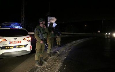 Attentat au véhicule bélier à Jérusalem : Quatre personnes blessées, samedi soir,  près du poste de contrôle de ‘Hizma