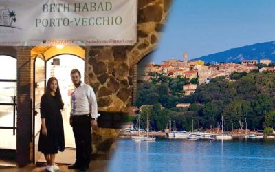 ‘Habad en Corse :  Réunion Hassidique et distribution de livres du Tanya imprimés à Porto Vecchio