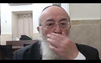 Halachot & PIRKE AVOT chp 5 – 5779 Par le Rav Barkatz
