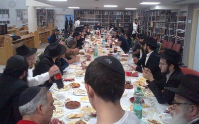 Farbrenguen du 12-13 Tamouz avec le Rav Yossef Katan, organisé par les Batei Habad de Quai-de-Seine et Chneor