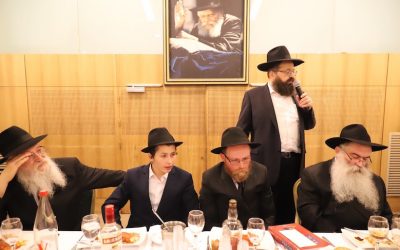 Mazal Tov! Bar Mitsva de Meir Chlomo Sudry, veille du 15 Tamouz 5779, au Beth Haya Mouchka