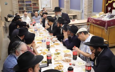 Farbrenguen du 28 Sivan au Beth habad de Flandre  avec le Rav Eizer Cohen