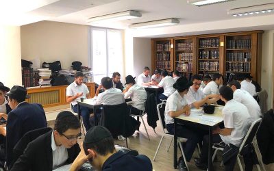 Programmes d’études « Bein Hazmanim » au Beth Loubavitch jusqu’à la rentrée de septembre