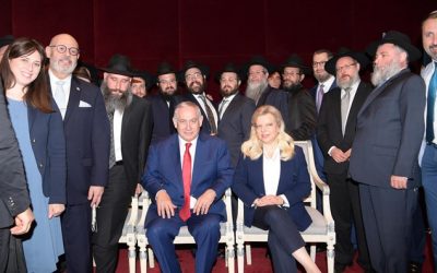 Binyamin Netanyahou en Ukraine : « Le Rabbi de Loubavitch nous a appris à faire face aux ténèbres en allumant la bougie de la vérité ! »