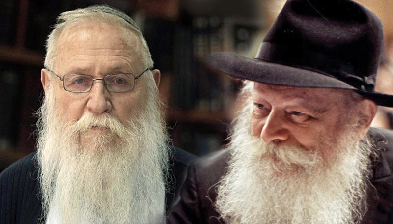 Le Rav Haim Meir Drukman et le Rabbi de Loubavitch