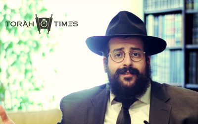 Torah Times : 5 minutes sur la Paracha de Devarim par le Rav Mendel Nisenbaum
