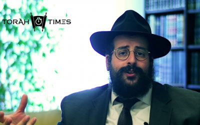 Torah Times : La Paracha de Réeh par le Rav Mendel Nisenbaum