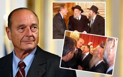 Jacques Chirac : « Et si j’ai beaucoup aidé les écoles des Loubavitch, c’est parce que ce sont eux qui se sont le plus démenés. »