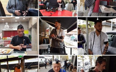 Photos du jour : La campagne des Tefilines avec le Beth Habad de Sarcelles