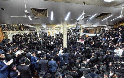 EN IMAGES. Motsaei Simhat Torah au 770