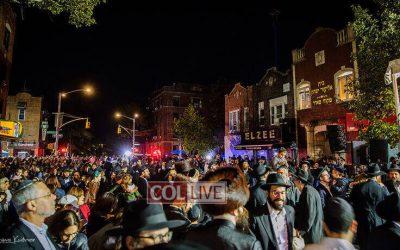 EN IMAGES. Simhat Beth Hachoéva à Crown Heights