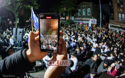 EN IMAGES. Sim&rsquo;hat Beth Hachoéva à Crown Heights