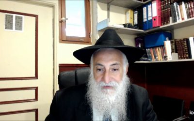 Tanya Chaatnez hayihoud vehaemounah chap 7(9e partie) « transcendance et immanence » Rav Yossef David Cohen