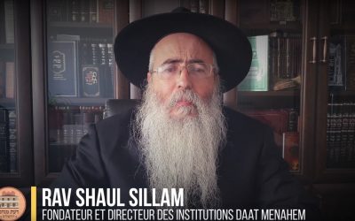 VIDEO. La Yéchiva francophone « Daat Mena’hem » de Jérusalem, dirigée par le Rav Shaul Sillam