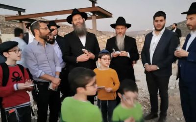 Du Kremelin à Binyamin : Le Grand Rabbin et Chalia&rsquo;h du Rabbi en Russie visite l&rsquo;ancien Shiloh