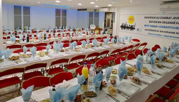 150 participants se réunissent au Beth Habad de Neuilly, à l’occasion du Chabbat Mondial